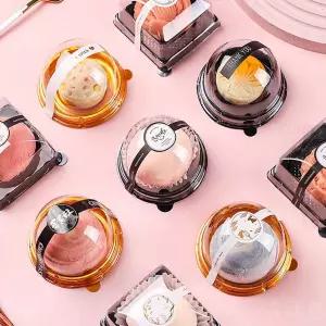 디저트 화과자 케이스 투명 화과자케이스 포장 상자 사각 모찌