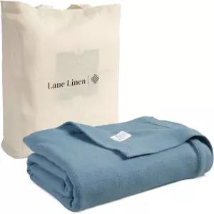 레인 린넨 경량 면 트윈 블랭킷 u2013 여름과 겨울용 쿨링 따뜻한 침대와 소파용 부드럽고 아늑한 계절