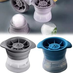 아이스 큐브 금형 실리콘 바 위스키 라운드 메이커 구형 기계 고속 냉동 수직 하키 M