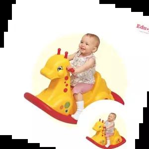 시소 흔들기린 아기 유아 장난감 말 말타기 흔들말