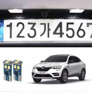 쉐보레 말리부 T10전구 LED번호판등 2개1세트 셀프교체 튜닝용품 차량정비 자가정비