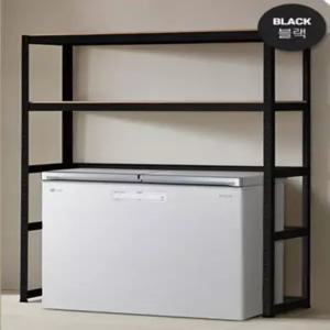 앵글 조립식 2단 김치냉장고 철제 선반