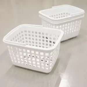 바스켓 사각 피크닉 바구니 수납 정리