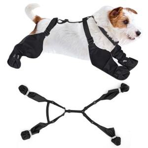 논슬립 강아지 신발 애완견 발 보호 장화 오염  낙상 야외용 삭스