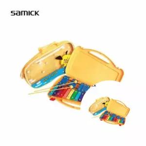 삼익 가방실로폰 옐로우 유치원수업용 어린이악기 교육도구 수업교재용 학교용