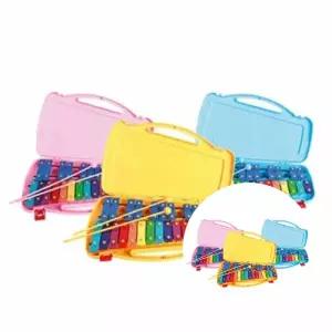 삼익 가방실로폰 파랑 고음정확 학원수업용 교육교구용 음악교구 초등 준비물용