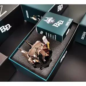 [벨라독스][벨라독스] 명품 고급 디퓨저 불독 차량용 방향제 메탈릭블랙