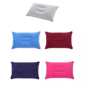 간편휴대 사각 에어 목베개 쿠션 캠핑 여행 에어쿠션 (WFKKGCO)