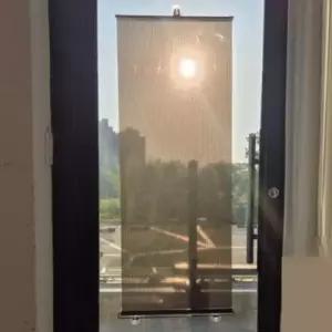 창문블라인드 50x125 흡착식 롤 햇빛가리개 블라인드 햇빛 롤스크린