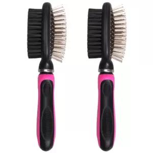 바비온 강아지 2in1 브러쉬 반려동물 고양이 빗 핀 X2 BNA