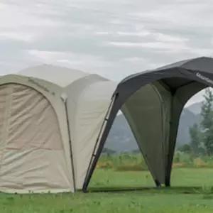 마운틴하이커 퀵 오픈돔 쉘터 텐트 도킹커넥터 베이지 BNS