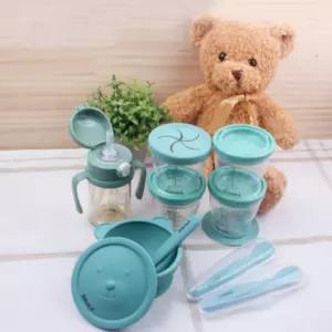 베베락 이유식 시작 준비 종합 세트 6종 세트 그린 BNA