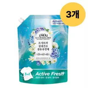르샤트라 실내 건조 섬유 유연제 오션프레시 1.6L 3개 BNS