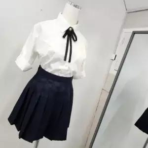 플리츠 사진관 네이비 무대의상 플리츠치마 치마 WFLREGI