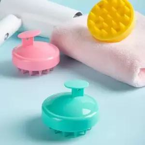 각질제거 마사지 샴푸브러시 실리콘 브러쉬 두피케어 WFLRHEL