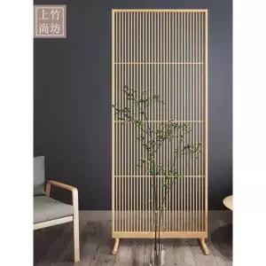 간살 파티션 셀프 대나무 중문 드레스룸 인테리어 만들기 무타공 이동식