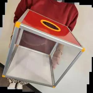 행사 뽑기함 대형 케이스 30cm