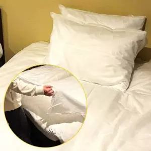 일회용침대커버 207CTJ89 휴대 싱글 세트 침대시트 여행 일회용