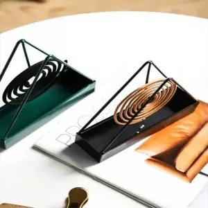 캠핑 인테리어 해충퇴치용품 모기향 거치대 삼각