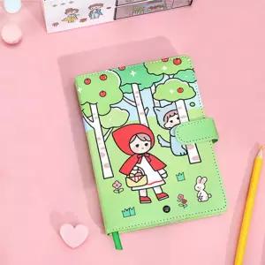 A6 메르헨 POP 자석 다이어리 노트 - 빨간망토디자인 일기 데일리 메모 귀여운 플래너 다용도 수첩