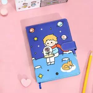 A6 메르헨 POP 자석 다이어리 노트 - 어린왕자디자인 일기 데일리 메모 귀여운 플래너 다용도 수첩