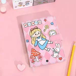 A6 메르헨 POP 자석 다이어리 노트 - 앨리스디자인 일기 데일리 메모 귀여운 플래너 다용도 수첩