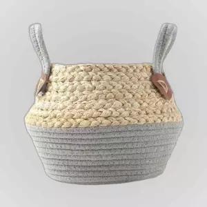 화분 수납 바구니 그레이 식물 관엽식물 용기 정리함