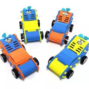 속도조절레이싱풍력자동차학생과학상자 교구 어린이설험도구 원리학습 놀이키트 세트