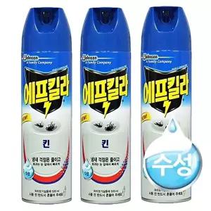 고품질 B수성 에어로졸 모기약 에프킬라 킨 3개 모기에어졸 모기약 수성모기약 에프킬러 WFHU2P1