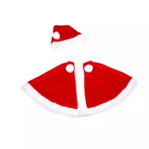 아동 유아 밍크 크리스마스 망토 소형산타의상 변장 모자 일반 메리 메리복 코스프레 할아버지 복장 산타