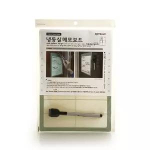 냉동실 메모보드 탈부착 지우개마카 내장판 화이트 미니화이트 칠판 안내문꽂이 게시물 월프레임 게시판 벽