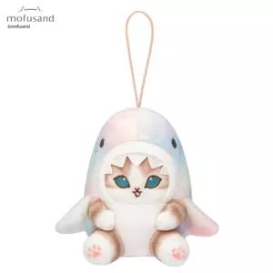 모후샌드 상어냥 마스코트 가방 고리 10cm 마블키홀더 열쇠 냥인형링 냥고리 액세서리 키링