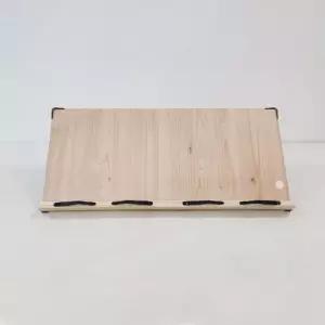 (WIZ0011) 위즈독서대 트와이스 60M1 각도조절 북스탠드 책거치대다용도 휴대용 데스크 원목 나무 받침대