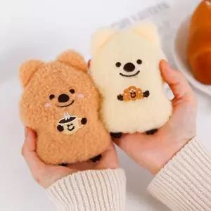 키키쿼카 포슬 핫팩인형방한용품 다회용 귀여운 겨울 재사용 전자레인지