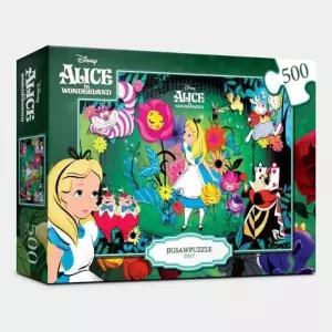 퍼즐 라이프 500P 이상한 나라의 앨리스 517만화 직소 취미 작품 그림 조각 집콕 연말선물 캐릭터 애니메이