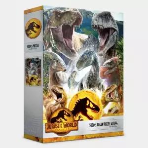 퍼즐 라이프 500P 쥬라기월드 도미니언 AL5344만화 직소 취미 작품 그림 조각 집콕 연말선물 캐릭터 애니메