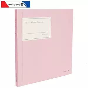 모닝글로리 슬림접착앨범 13매 (핑크)포토카드 수집 포카 폴라로이드 콜렉트북 미니 사진첩