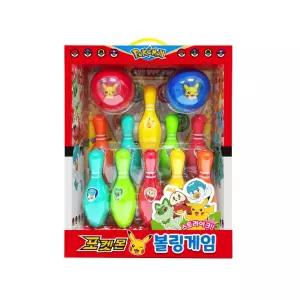 알라딘 포켓몬 볼링게임 1개 실내스포츠 완구 장난감 키즈 운동 피카츄 볼링핀 놀이 스터어린이공 공장난감