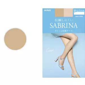 GUNZE 사브리나 쿨링스타킹 팬티 일본제 M-L살색 여름 커피스타키 누디 수입