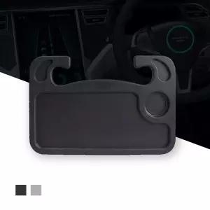 키밍 자동차 핸들 테이블 노트북 식사 운전석 받침차량 수납 독서대 미니 트레이 멀티 다기능 다용도