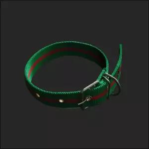 개목줄 PP 특대 30mm 초록 대형 중형 넥밴드 나일론 애완견 개줄 목걸이강아지목 반려견목 애견목 산책 개