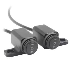 DC12V 오토바이 바이크 핸들장착 방수 3단 스위치LED용품 악세사리