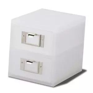 소형 서랍함 투명 서함 플라스틱 다용도 수납함 정리함 화장대 사무용 데스크 책상 2단 문구 미니함 도함