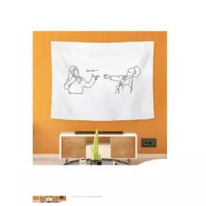 특대 커플총알 패브릭 포스터 가림막 커튼 가리개 커커튼 주방 바란스커텐 가리개천 천가림막 가림막천 천