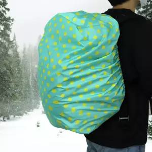 배낭 방수 커버 가방 덮개 등산 백팩 레인 - 도트 카바 우산