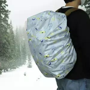 배낭 방수 커버 가방 덮개 등산 백팩 레인 - 백곰 카바 우산