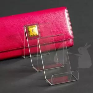 아크릴 진열대 전시대 촬영 3단 지갑 투명디피 디스플레이 받침대 거치대