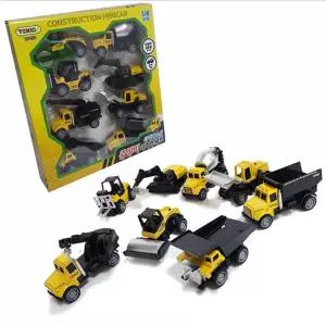 다이캐스팅중장비미니카세트선물 어린이 생일 재미있는장난감 어린이날 우리아이 크리스마스 완구