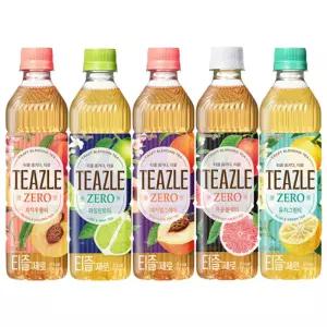 웅진 티즐 제로 500ml 20페트주스 펫쥬스 과즙음료수 과일 탕비실