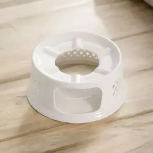 7day 도자기 티워머 S-4 (화이트) 보온 차우리기메이커 포트 다기용품 다도 우리기 라이트 데우기 유리 양